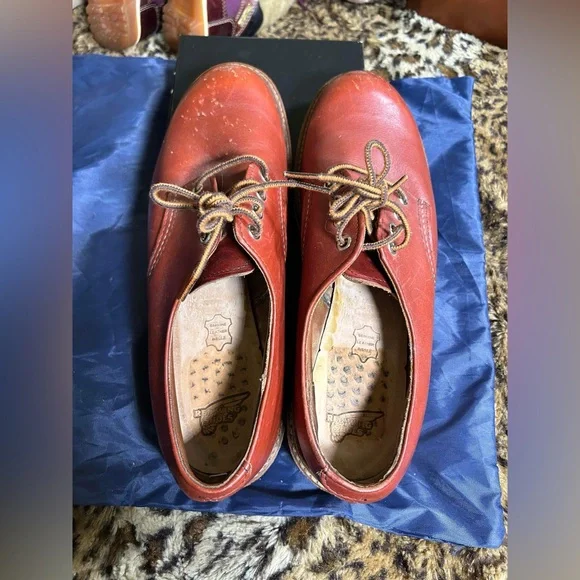 RED WING 8001 Work Oxford Round Toe Aurorasset Size 10.5 made in the USA - Picture 9 of 12